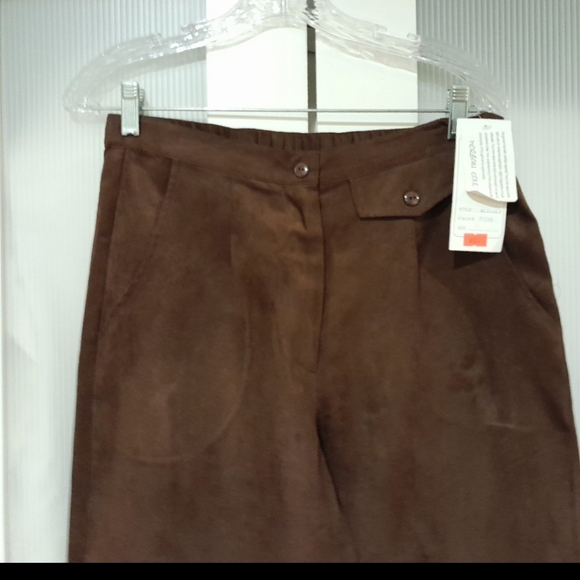 Morgan Cole- NWT- vintage brown dress pants,  size medium - Picture 2 of 6